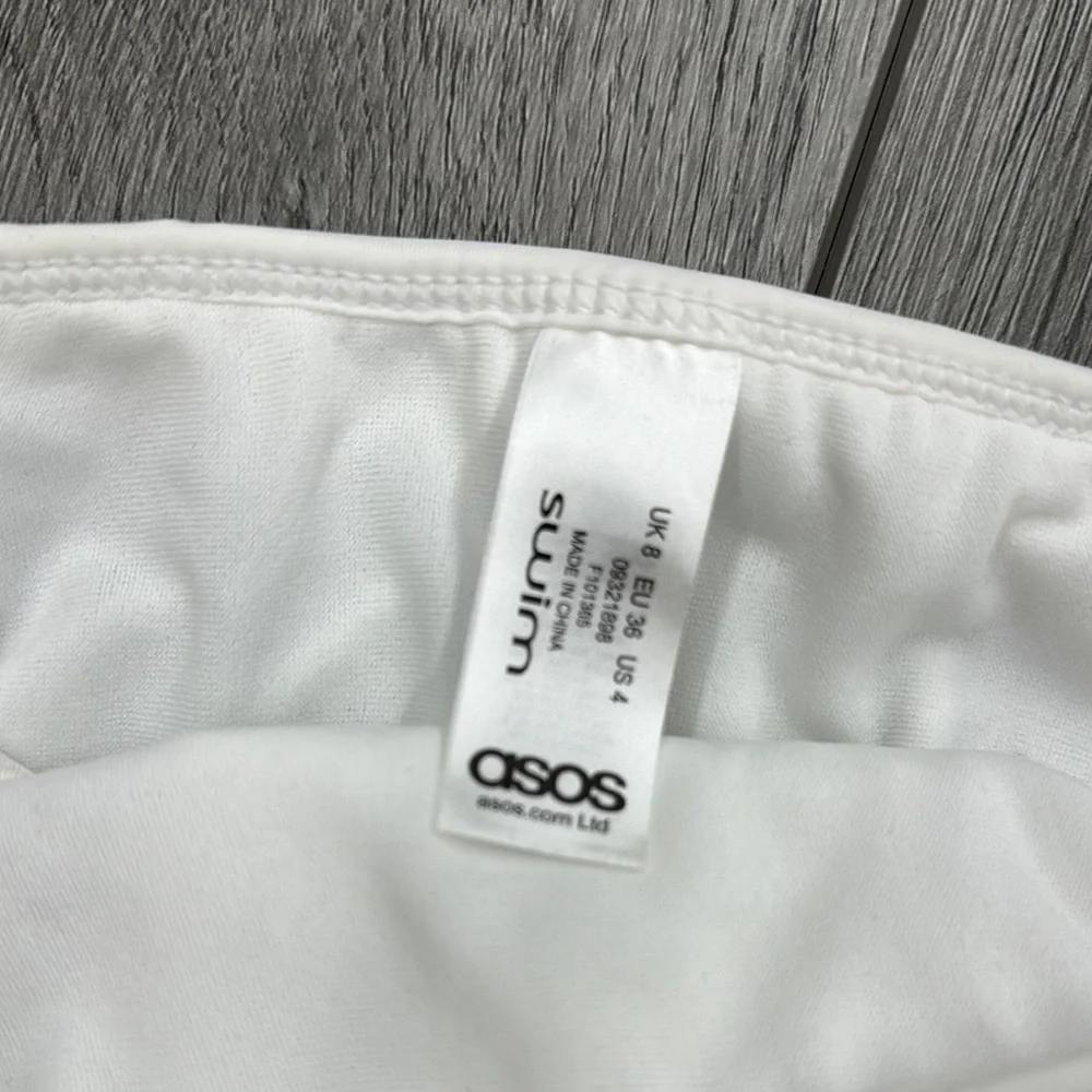 NEW ASOS White Eyelet Bikini Set - Picture 2 of 5